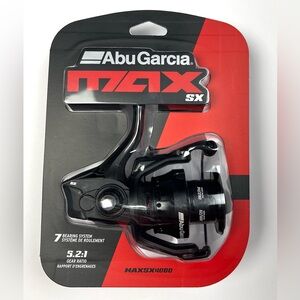 Abu Garcia Max SX 4000 Spinning Reel 5.2:1 MAXSX4000 Fishing 7 Bearings